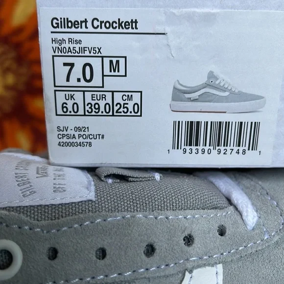 Vans Gilbert Crockett High Rise Men’s sneakers - Picture 16 of 16